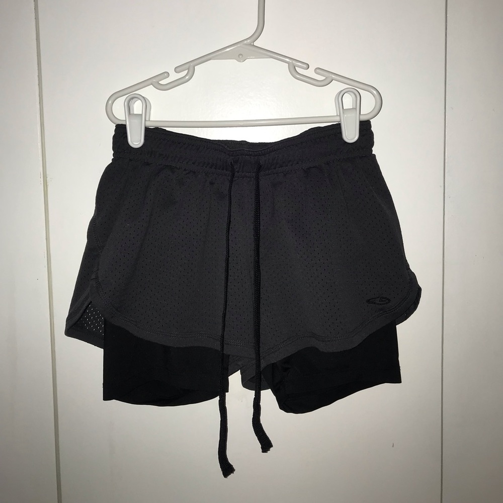 CHAMPION Gray Running Shorts